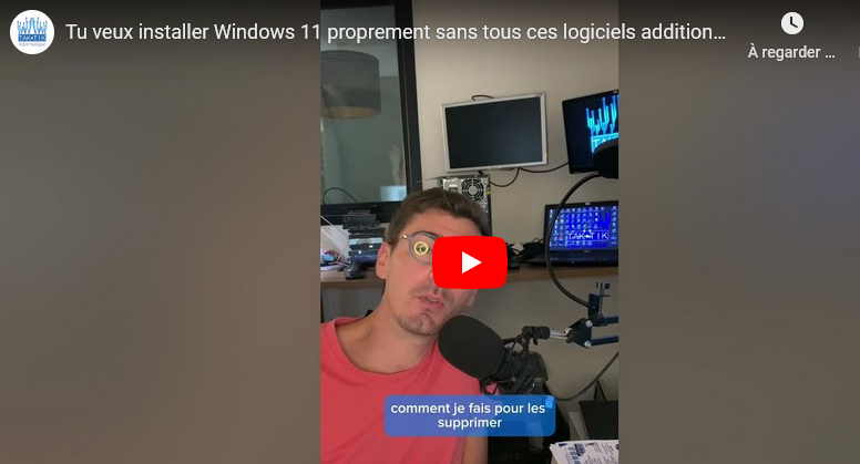 Comment installer proprement Windows 11 sans logiciel indésirable